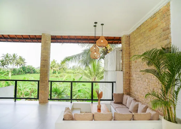 Peacefull With Rice Fields View With 2 Bedroom Ubud