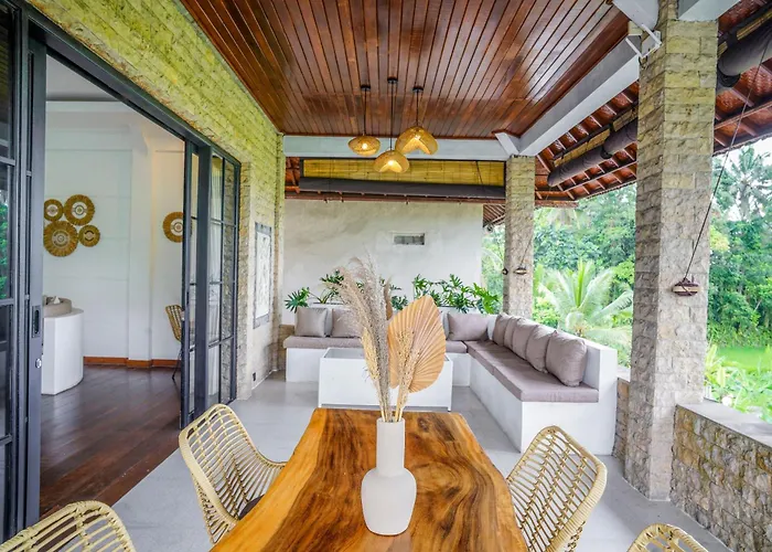 Peacefull With Rice Fields View With 2 Bedroom Villa